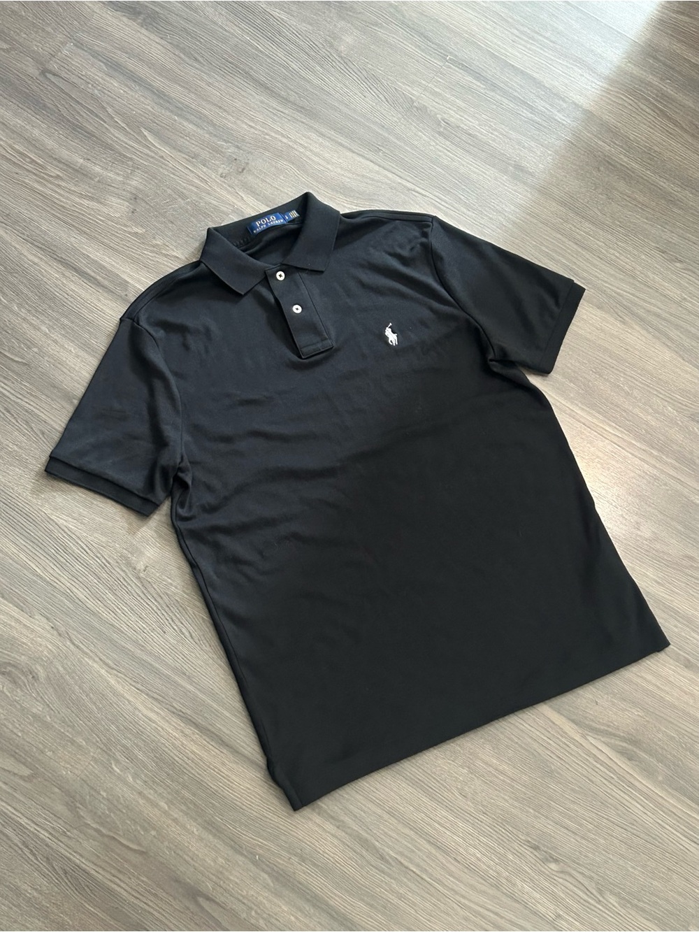 Ralph Lauren black polo shirt